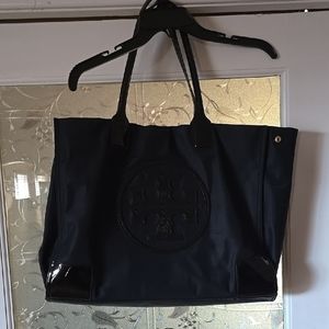 Tori Burke Black Tote Bag